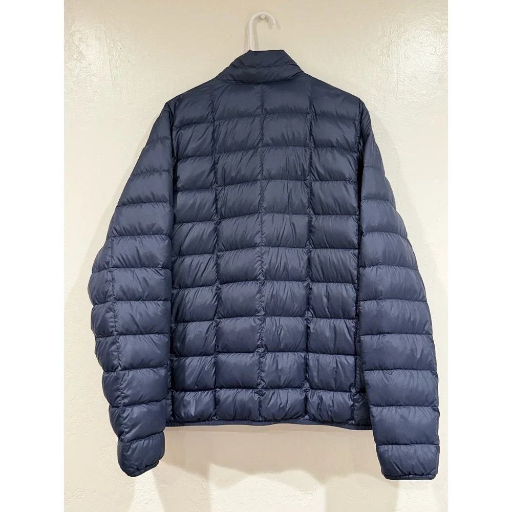 REI Co-op 650 Down Jacket 2.0 Mens Large Navy Blue Puffer Full Zip 154167 S23